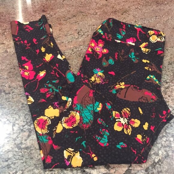 TC NWOT LuLaRoe Leggings H03 4360 - Picture 1 of 3
